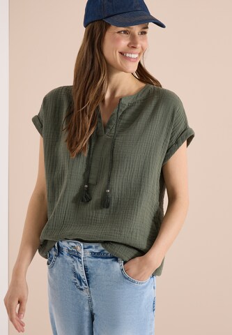 CECIL Blouse in Green: front