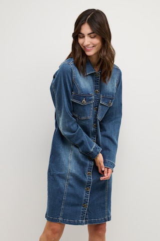 CULTURE Shirt Dress 'kora' in Blue: front