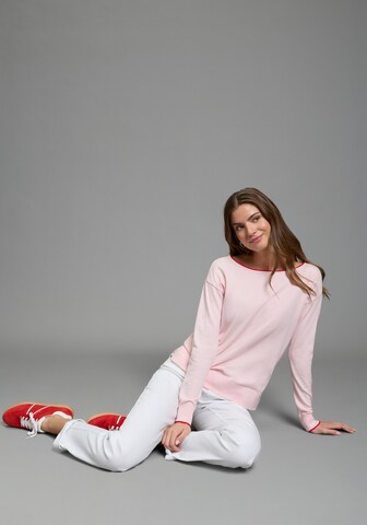 LAURA SCOTT Pullover in Pink