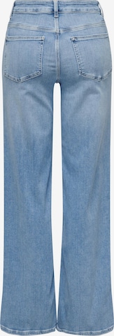 ONLY Wide leg Jeans 'Madison' in Blauw