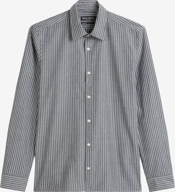Marc O'Polo Business shirt in Grey: front