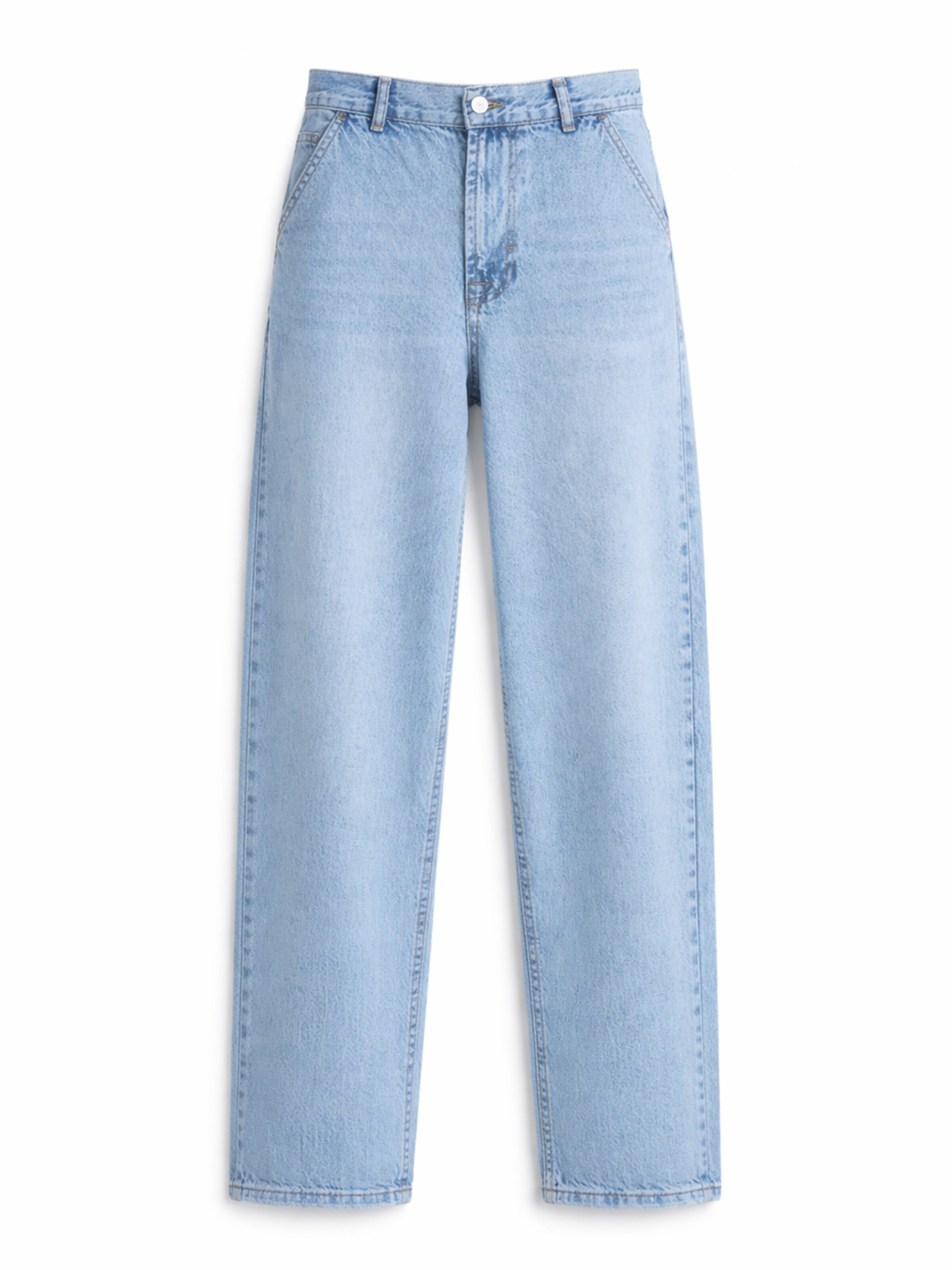 IT'S BASIC Loose fit Jeans 'NORA Skater Mid Rise Jeans' in Blue: front