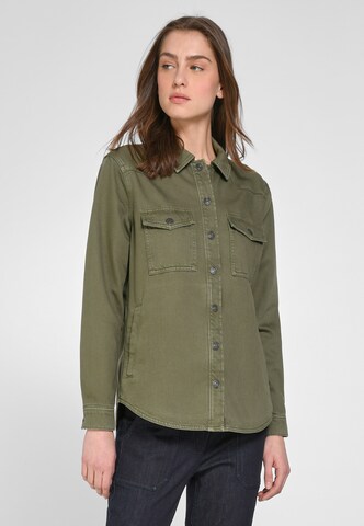 DAY.LIKE Blouse in Groen: voorkant