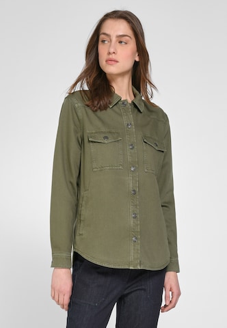 DAY.LIKE Blouse in Green: front