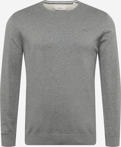 s.Oliver Men Big Sizes Sweater in Grey, Item view
