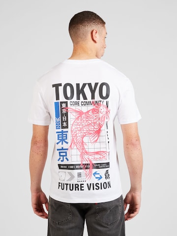 JACK & JONES - Camisa 'TOKYO' em branco