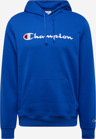 Felpa di Champion Authentic Athletic Apparel in blu: frontale