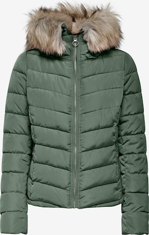 ONLY Winter Jacket in Green: front