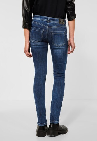 STREET ONE Slimfit Jeans in Blau