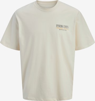 JACK & JONES Paita 'JORWATERCOLOUR' värissä beige: etupuoli