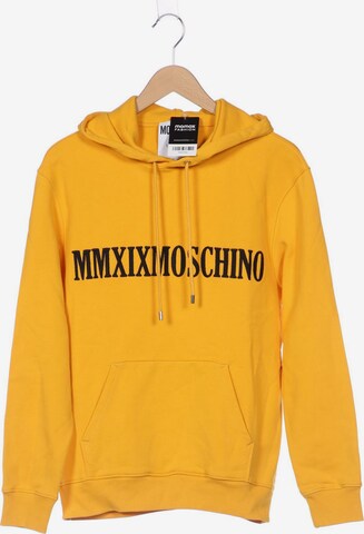 MOSCHINO Sweatshirt & Zip-Up Hoodie in XXS in Yellow: front