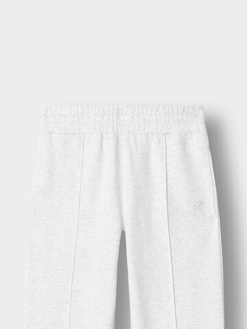 Burocs Wide leg Workout Pants 'Sweat Seam' in Grey
