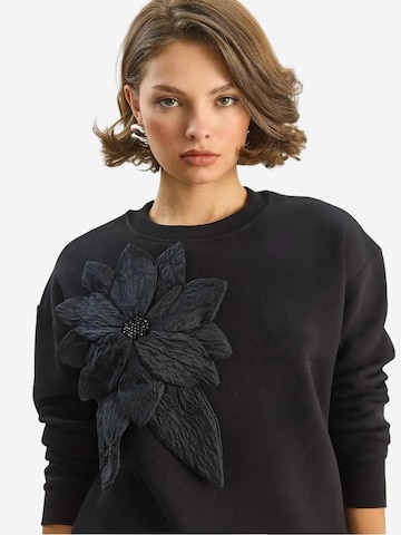Bianco LucciSweater majica - crna boja