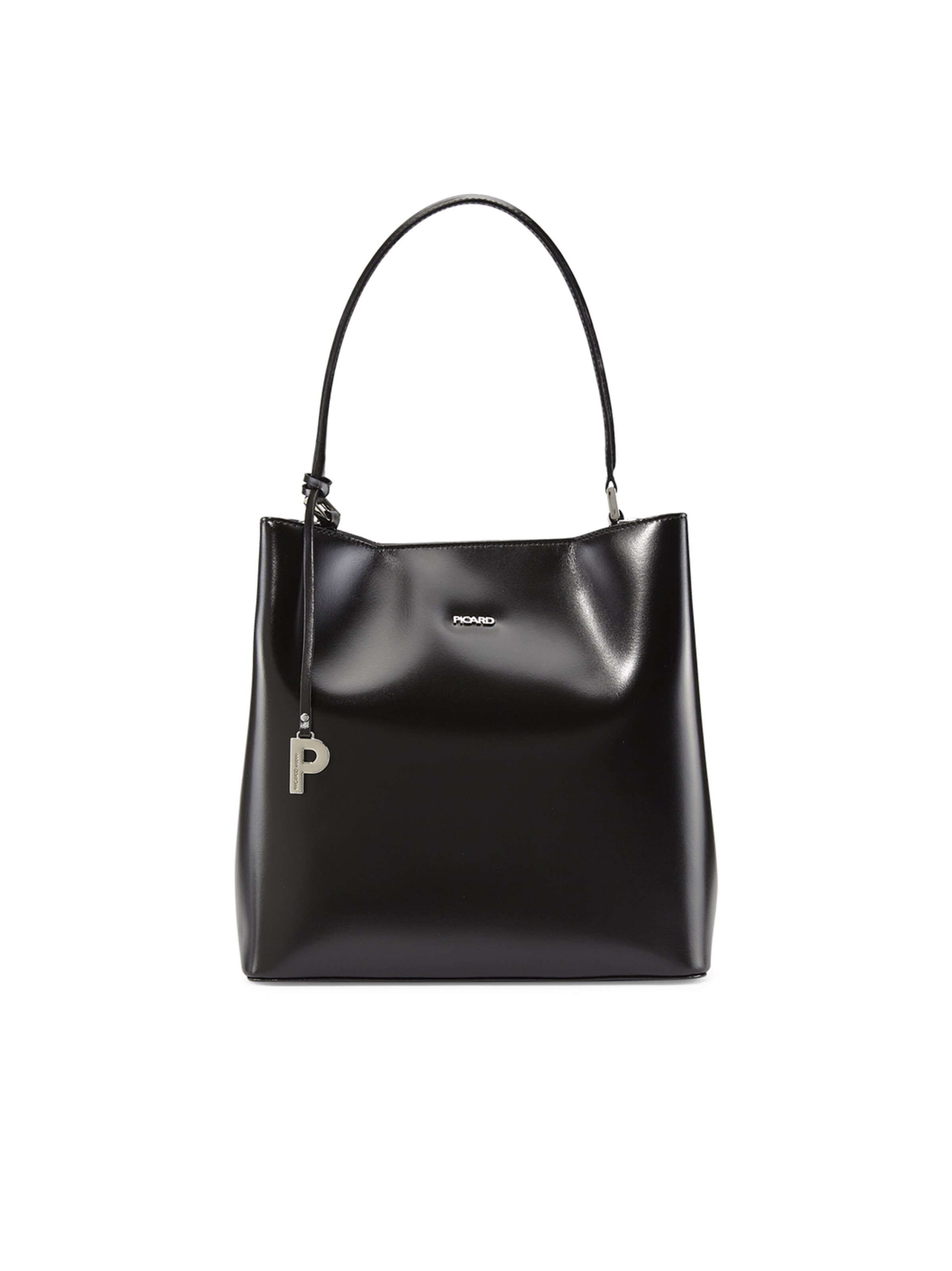 Picard Handtasche 'Berlin' in Schwarz: Vorderseite