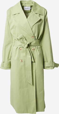 Moves Between-Seasons Coat 'Hollie' in Green: front