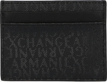 ARMANI EXCHANGE Case in Black: front