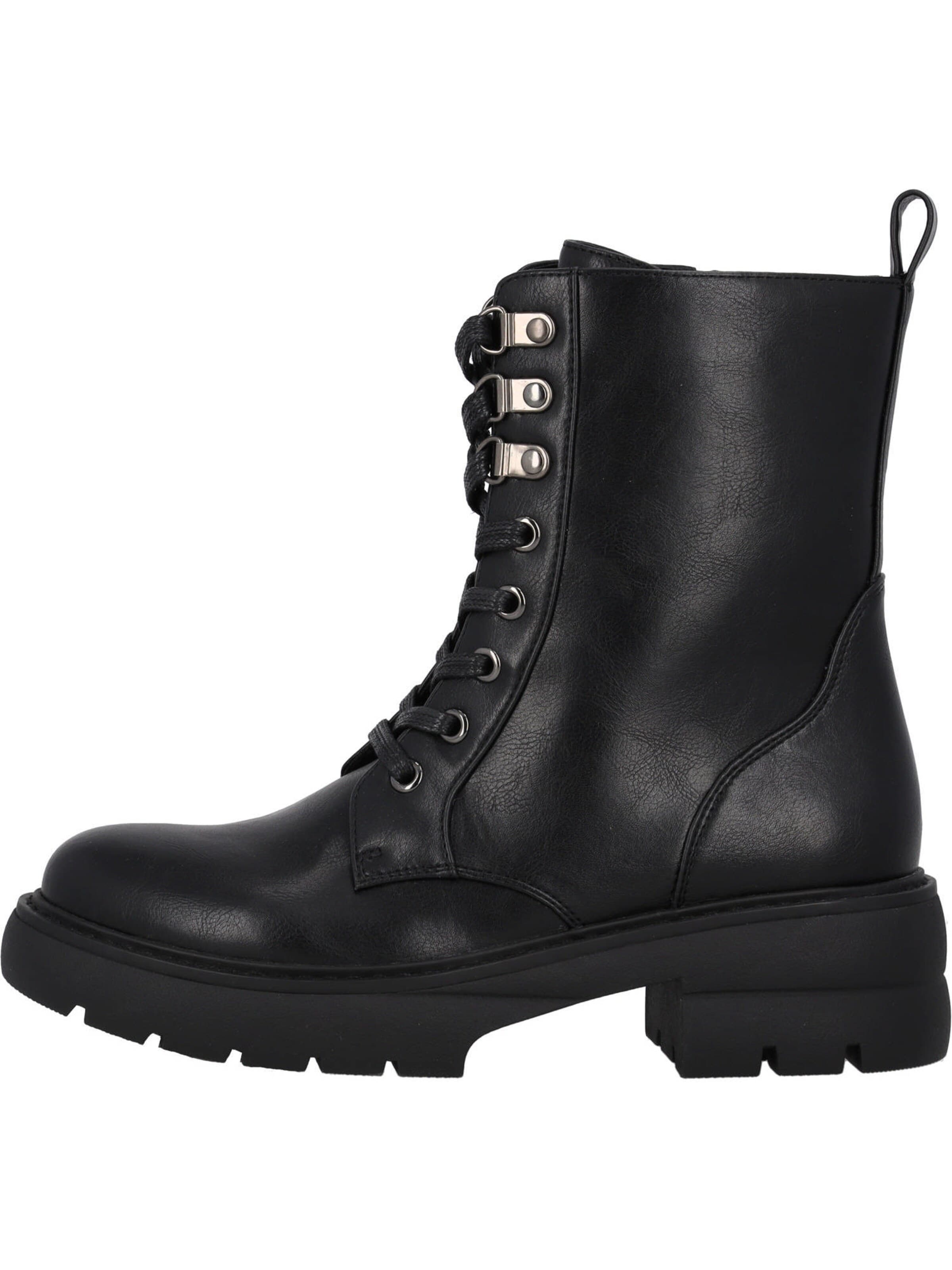 Palado - Botines con cordones 'Abbil' en negro