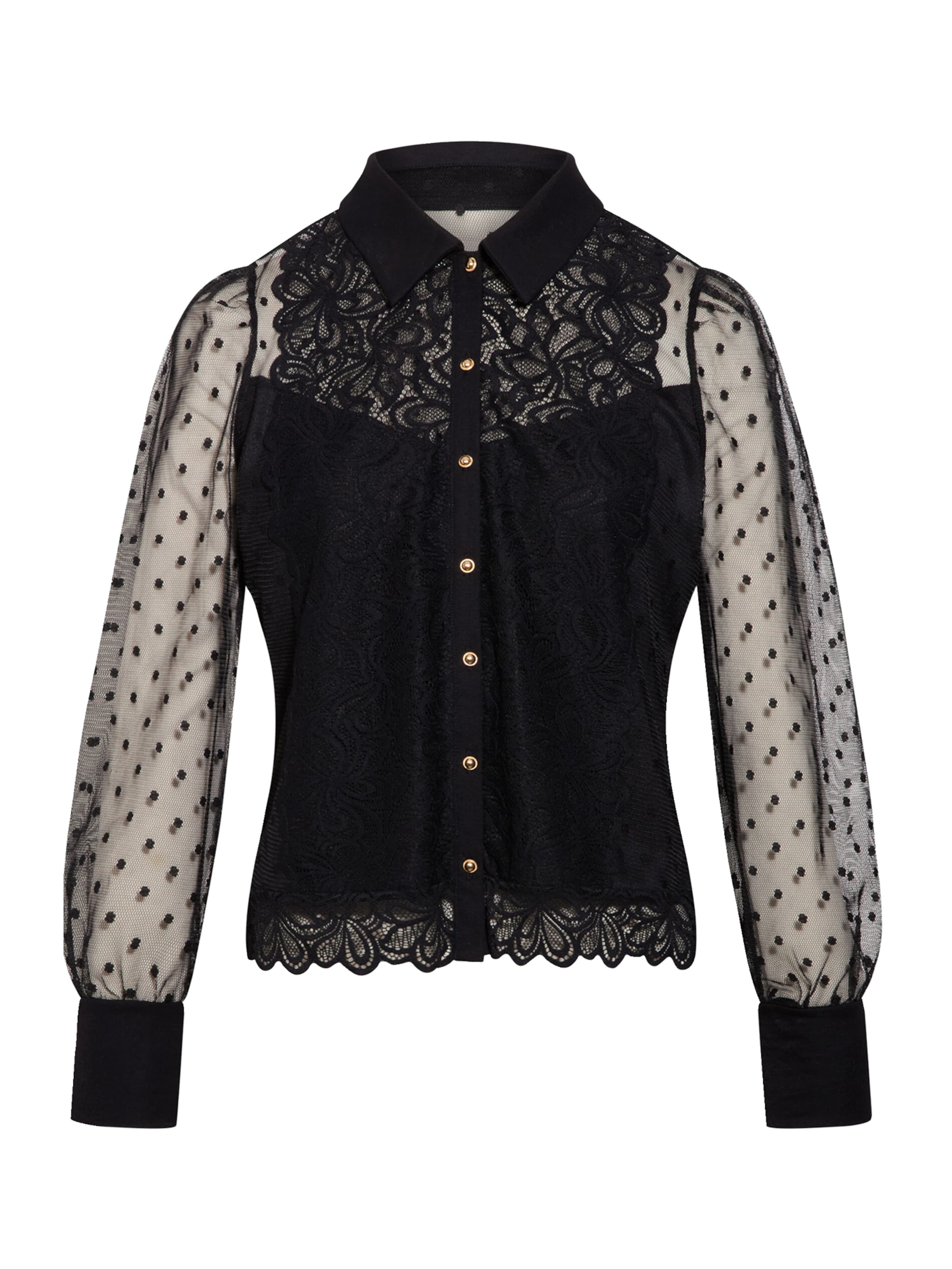 Morgan - Blusa '261-TMUSIC' en negro: frente