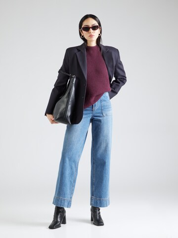 Wide leg Jeans 'ANNELIESE' di VILA ROUGE EDIT in blu
