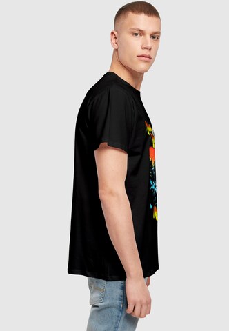 Merchcode T-Shirt Thin 'Lizzy - TL Nightlife' in Schwarz