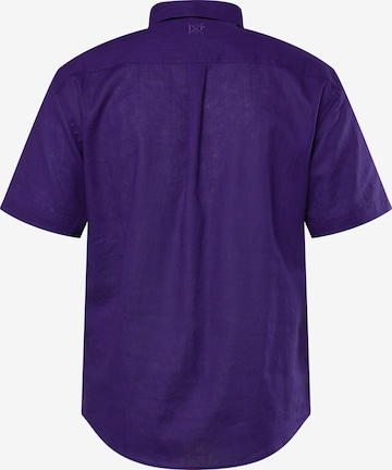 JP1880 Regular fit Button Up Shirt in Purple