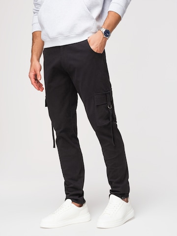 Ombre Regular Sports trousers in Black