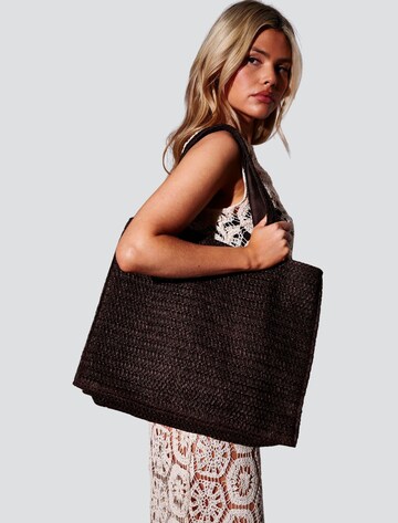 South Beach Strandtaske i brun