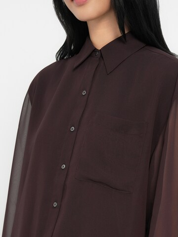 Calvin Klein Блузка в Коричневый
