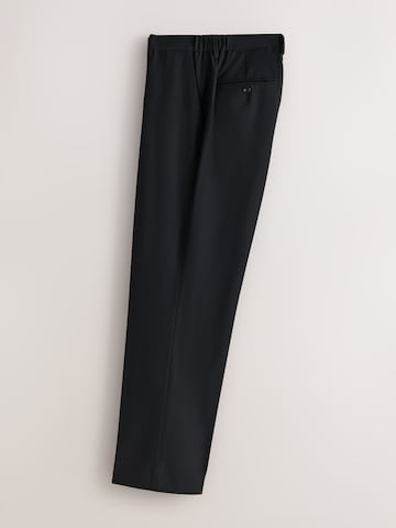Next Regular Trousers with creases 'Motionflex' in Black