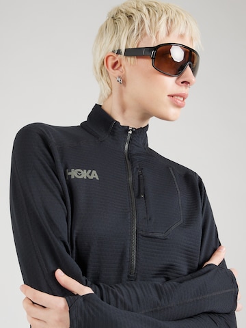 Hoka One One Sportpullover in Schwarz