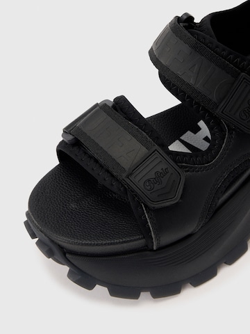 BUFFALO - Sandália 'MANHATTEN SND' em preto