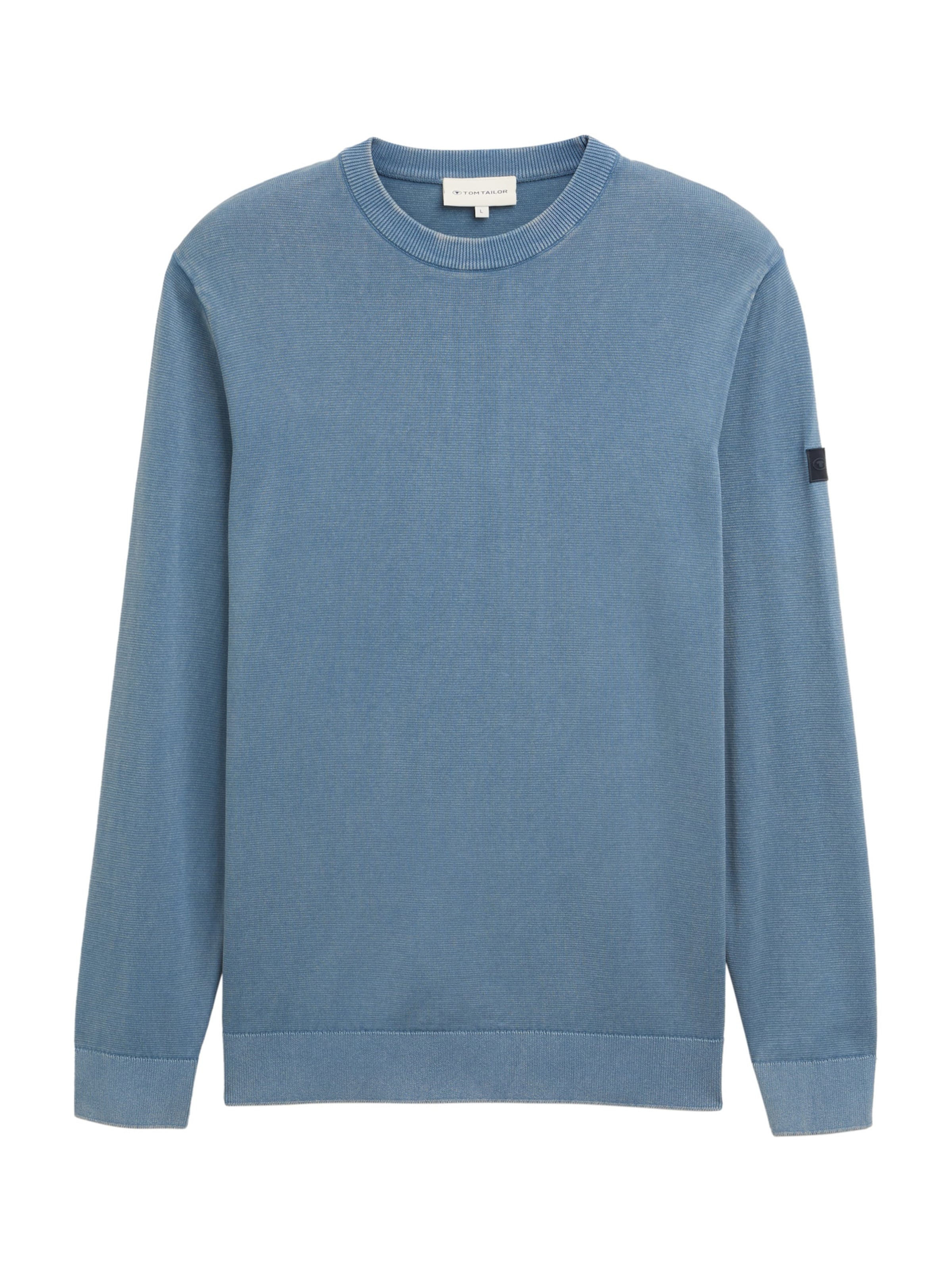 TOM TAILOR Sveter - Modrá: predná strana