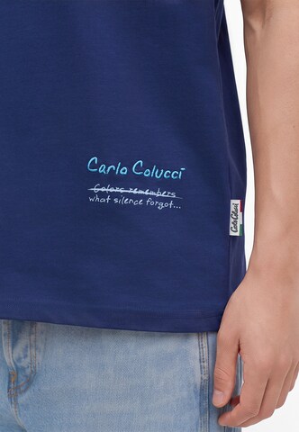 Maglietta di Carlo Colucci in blu