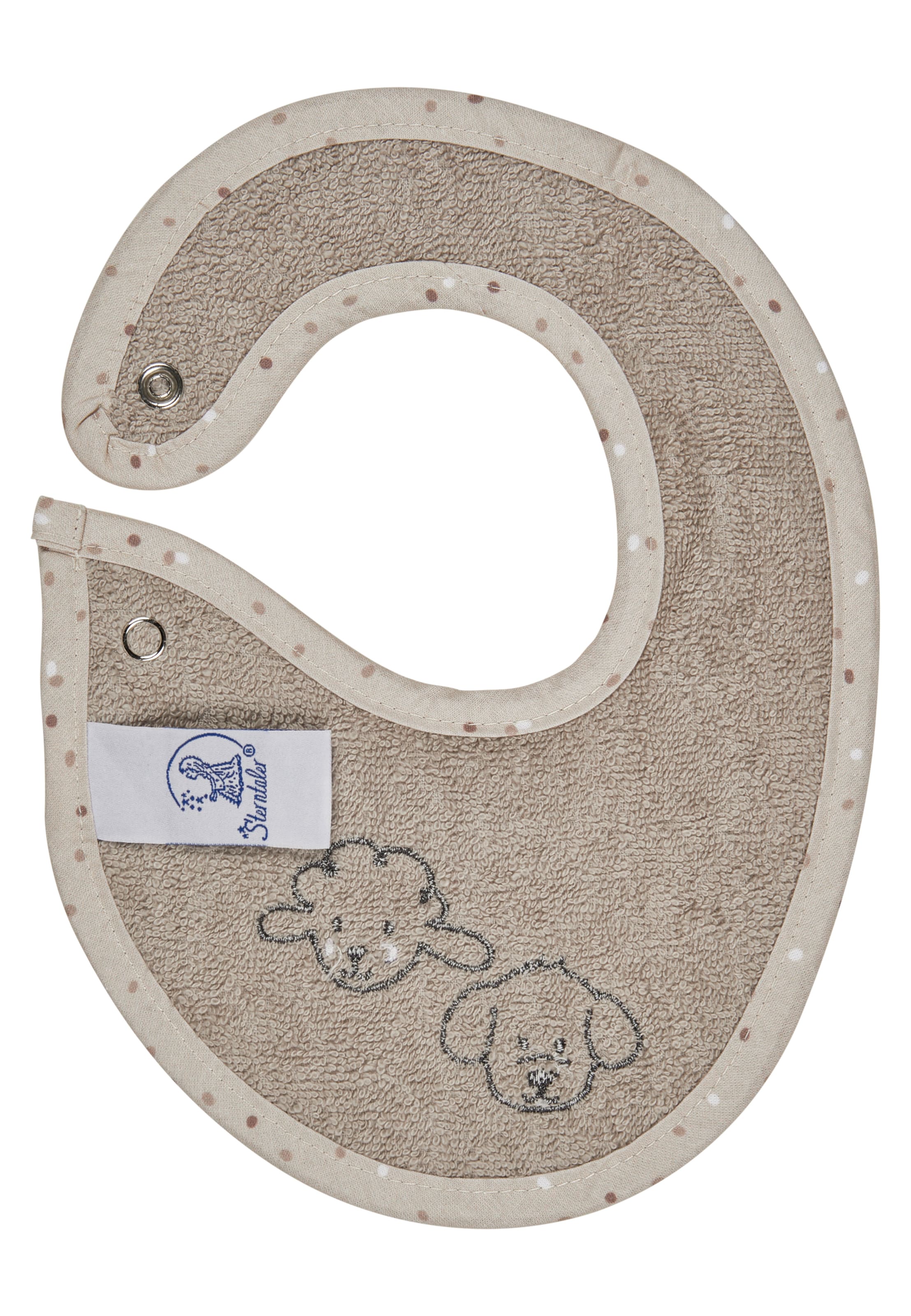 STERNTALER Bib 'BAUERNHOF' in Beige