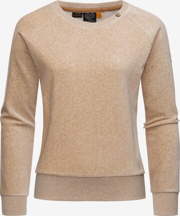 Ragwear Sweatshirt 'Johanka' in Beige: front