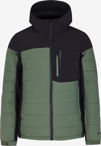 PROTEST Winter Jacket 'PRTMOUNT24' in Green: front