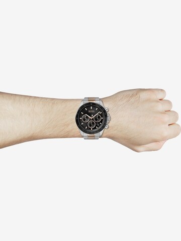 BOSS Black Analogové hodinky 'Hero' – stříbrná: přední strana