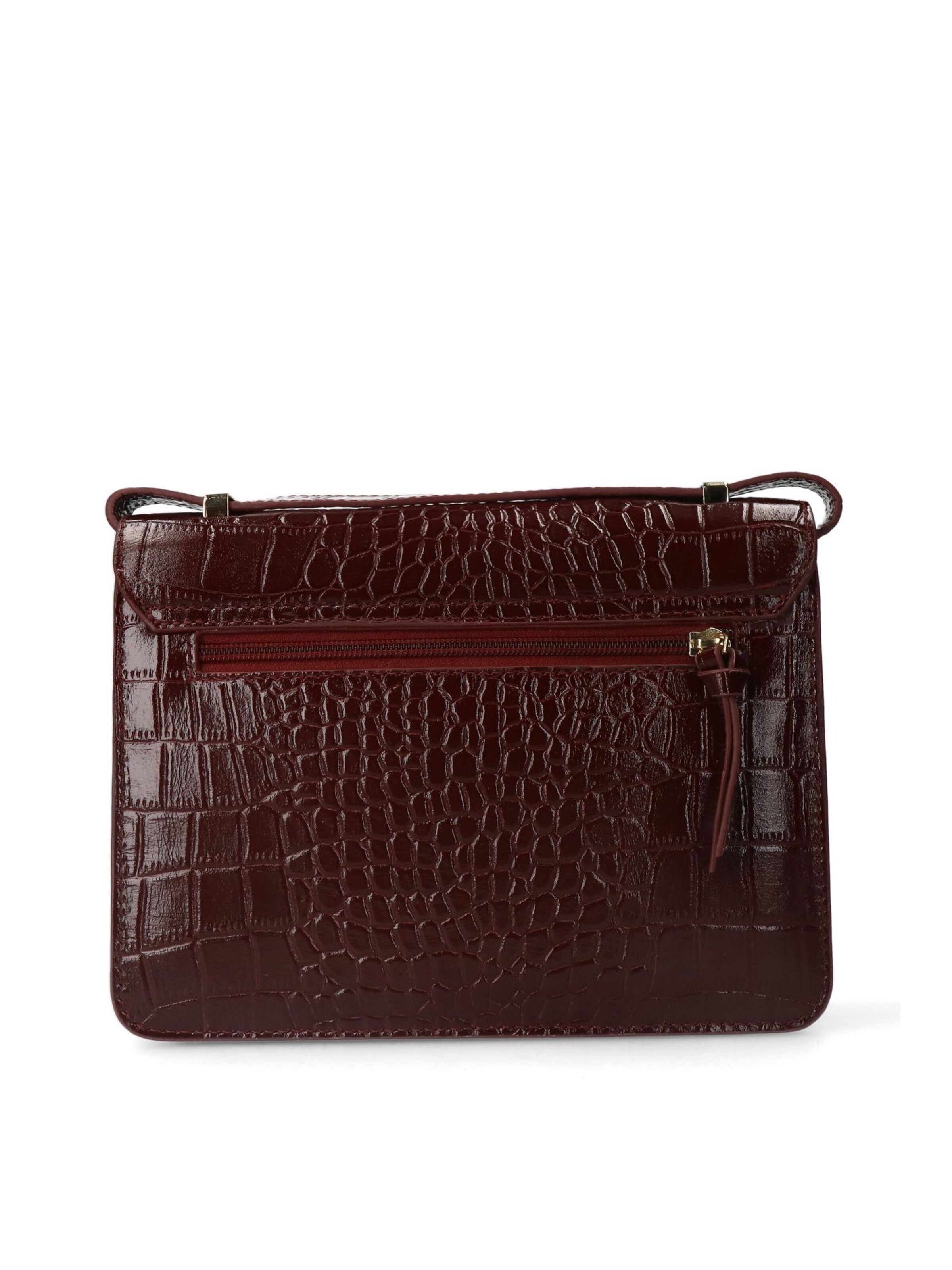 MANFIELD Umhängetasche in Rot