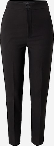 Gina Tricot Trousers with creases 'Karin' in Black: front