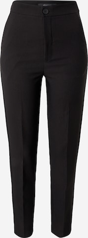 Pantalon à plis 'Karin' Gina Tricot en noir : devant