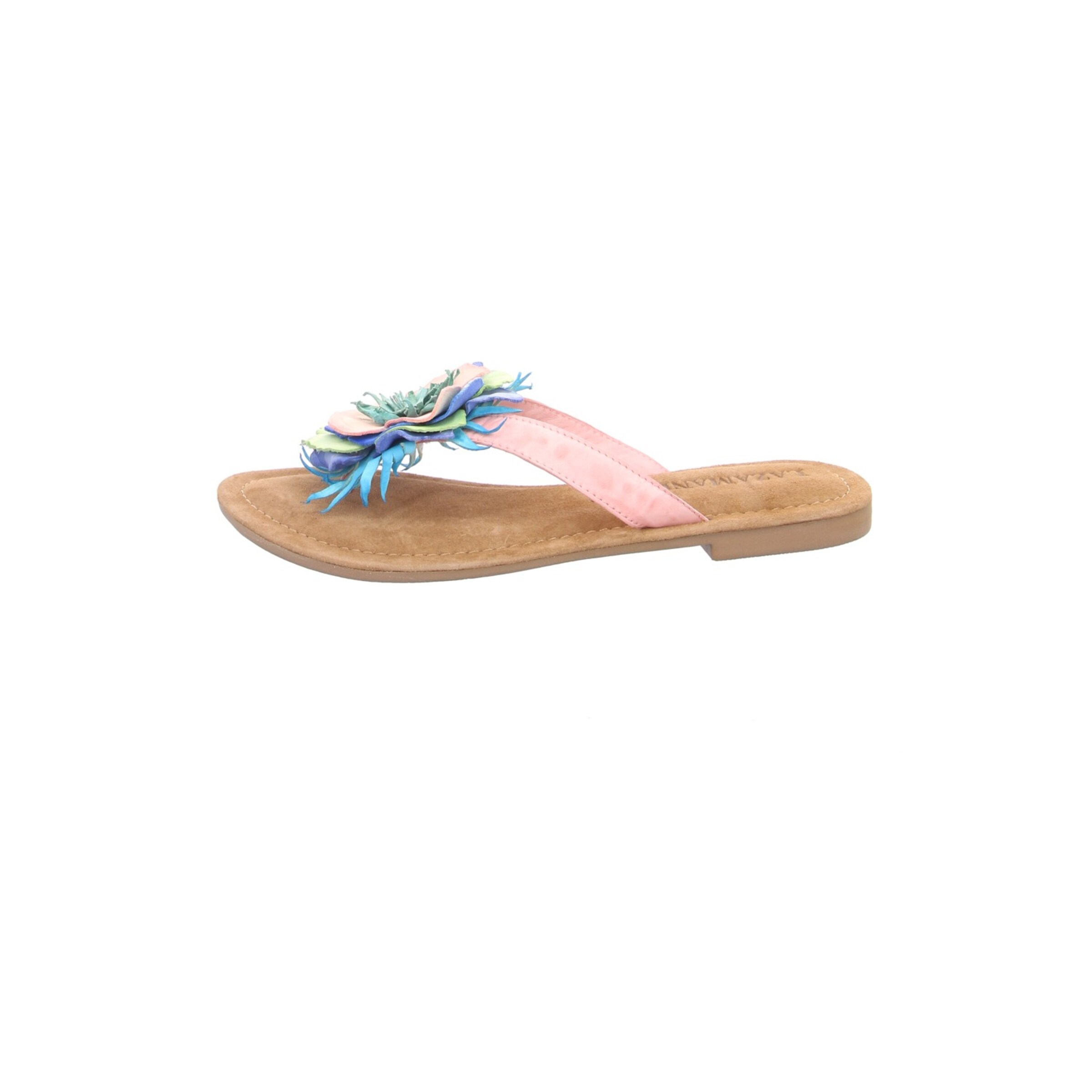 LAZAMANI T-Bar Sandals in Pink