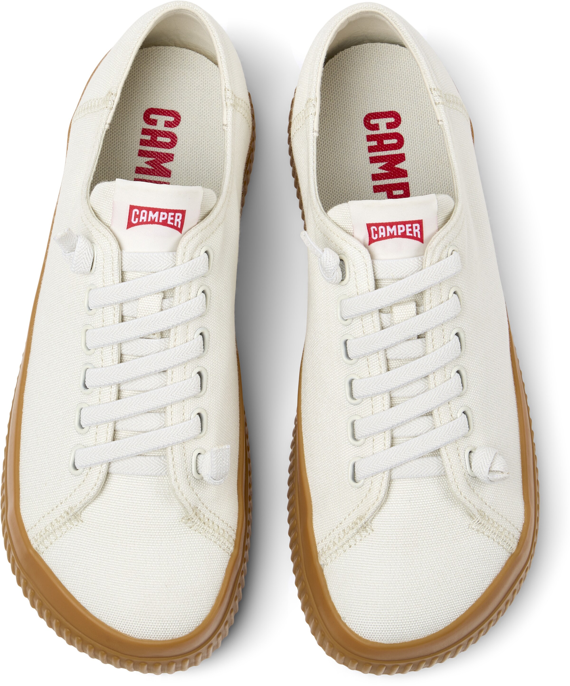 Baskets basses 'Peu Roda' CAMPER en blanc