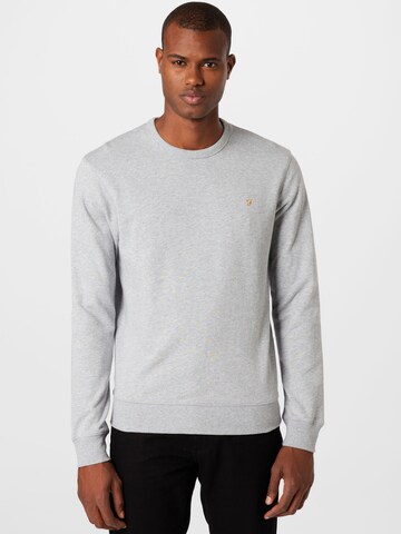 Sweat-shirt FARAH en gris : devant