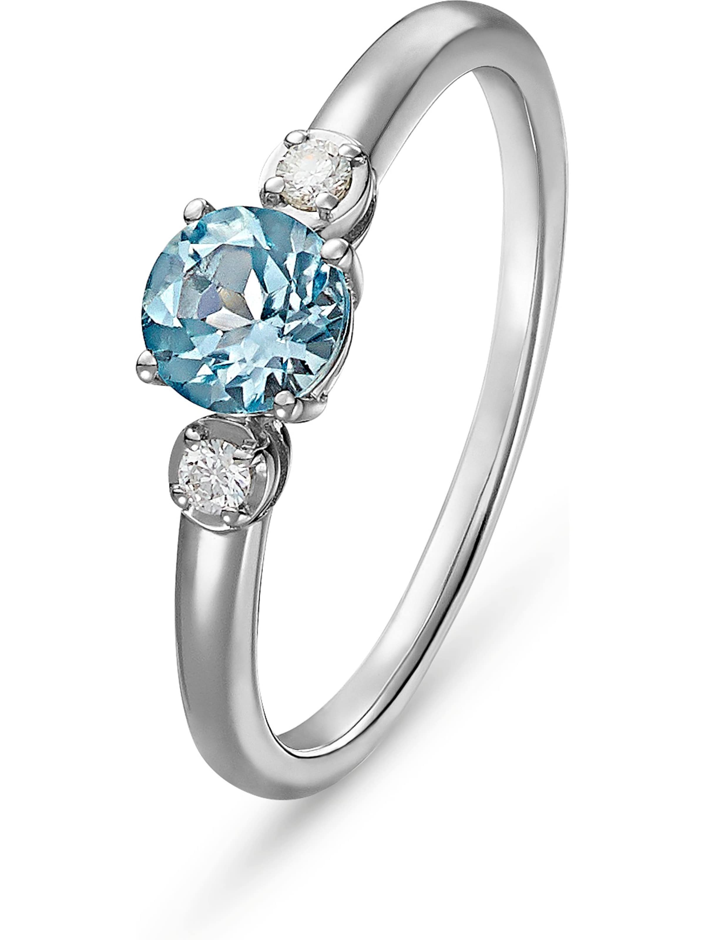 CHRIST Ring in Silber: Vorderseite