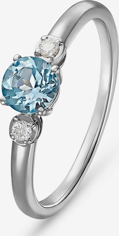 CHRIST Ring in Silber: Vorderseite
