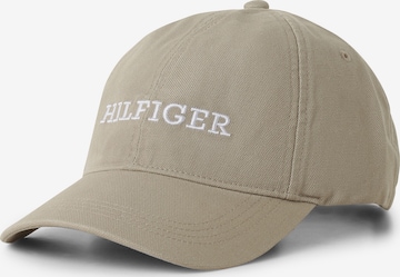 TOMMY HILFIGER Cap in Beige: front