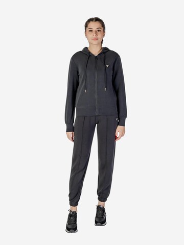 Felpa 'OLYMPE FULL ZIP V4YQ06 KCAY2' di GUESS in nero