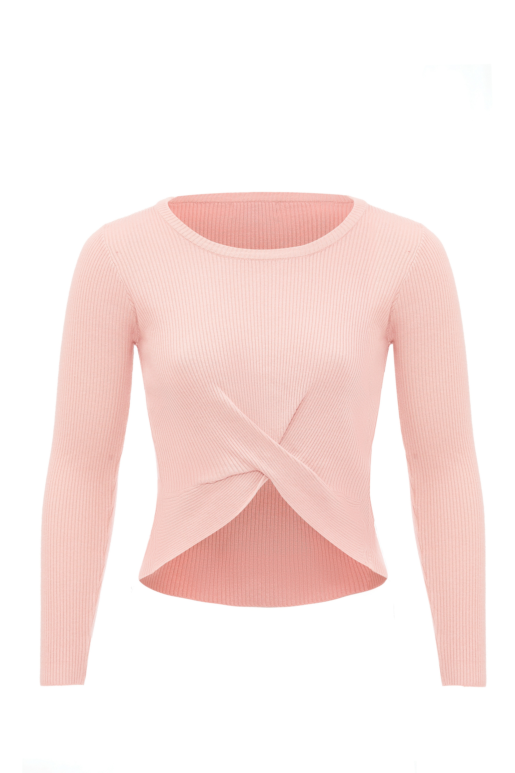 leo basics - Pullover em rosa: frente