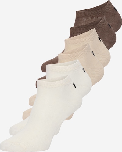 FILA Čarape u bež / smeđa / crna / bijela, Pregled proizvoda