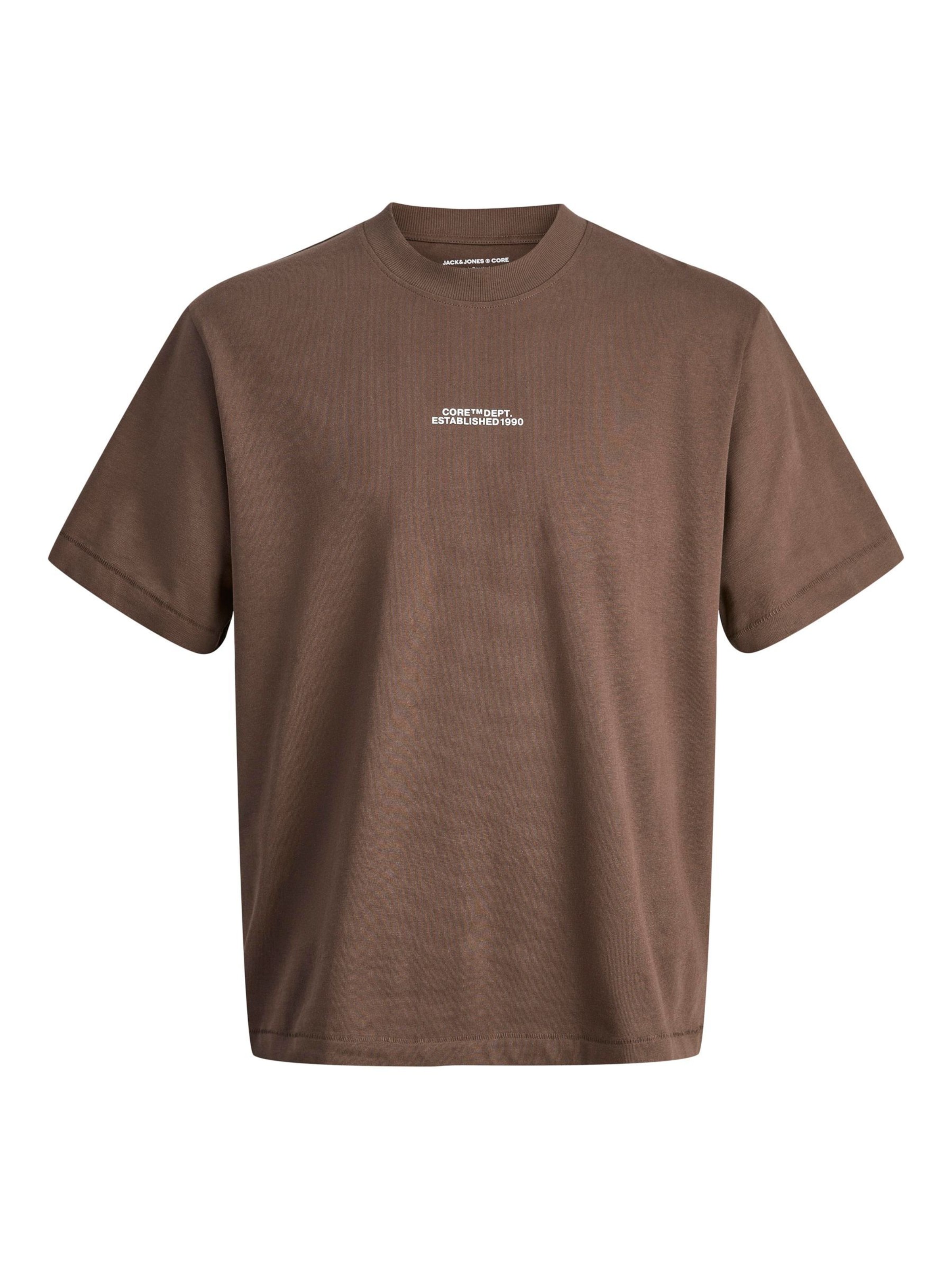 JACK & JONES Shirt in Brown: front